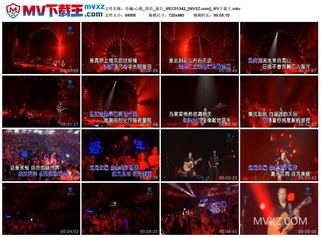 许巍-心愿_国语_流行_MEC01342